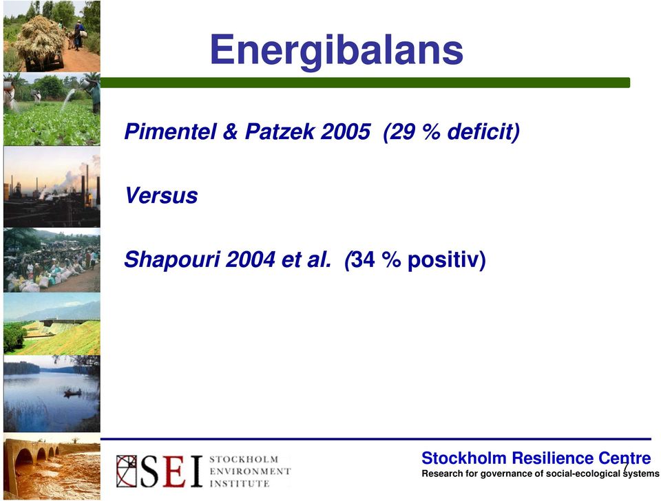 deficit) Versus