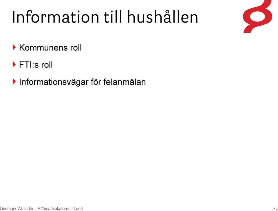 roll FTI:s roll