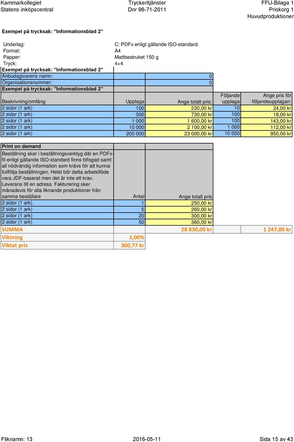 24,00 kr 2 sidor (1 ark) 300 730,00 kr 100 18,00 kr 2 sidor (1 ark) 1 000 1 600,00 kr 100 143,00 kr 2 sidor (1 ark) 10 000 2 100,00 kr 1 000 112,00 kr 2 sidor (1 ark) 200 000 23 000,00 kr 10 000