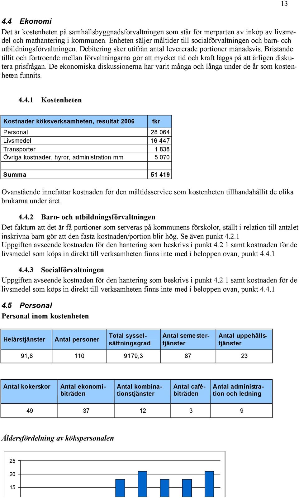 Bristande tillit och förtroende mellan förvaltningarna gör att mycket tid och kraft läggs på att årligen diskutera prisfrågan.