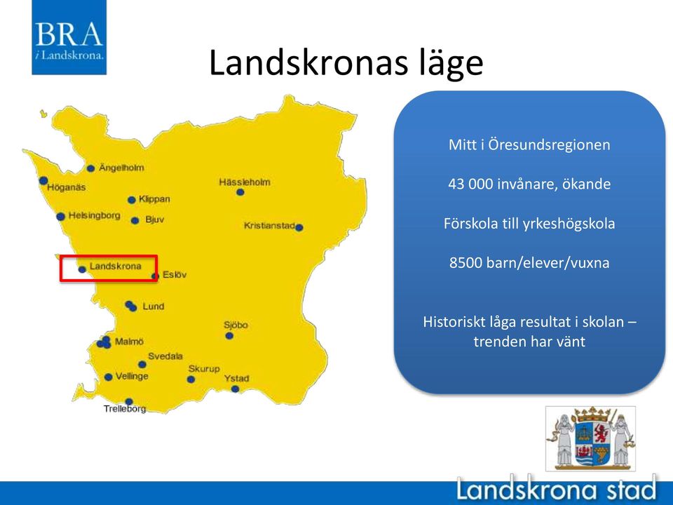 yrkeshögskola 8500 barn/elever/vuxna