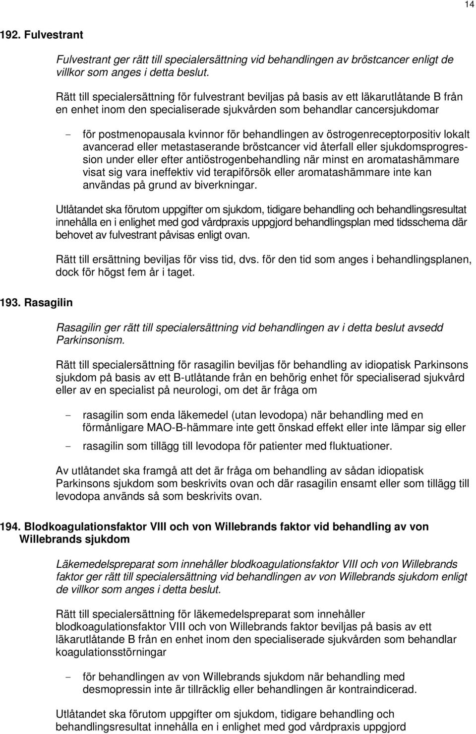 behandlingen av östrogenreceptorpositiv lokalt avancerad eller metastaserande bröstcancer vid återfall eller sjukdomsprogression under eller efter antiöstrogenbehandling när minst en aromatashämmare