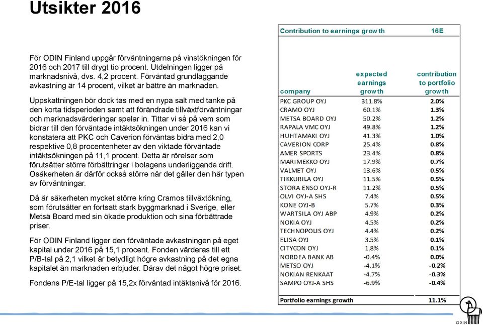 Uppskattningen bör dock tas med en nypa salt med tanke på den korta tidsperioden samt att förändrade tillväxtförväntningar och marknadsvärderingar spelar in.