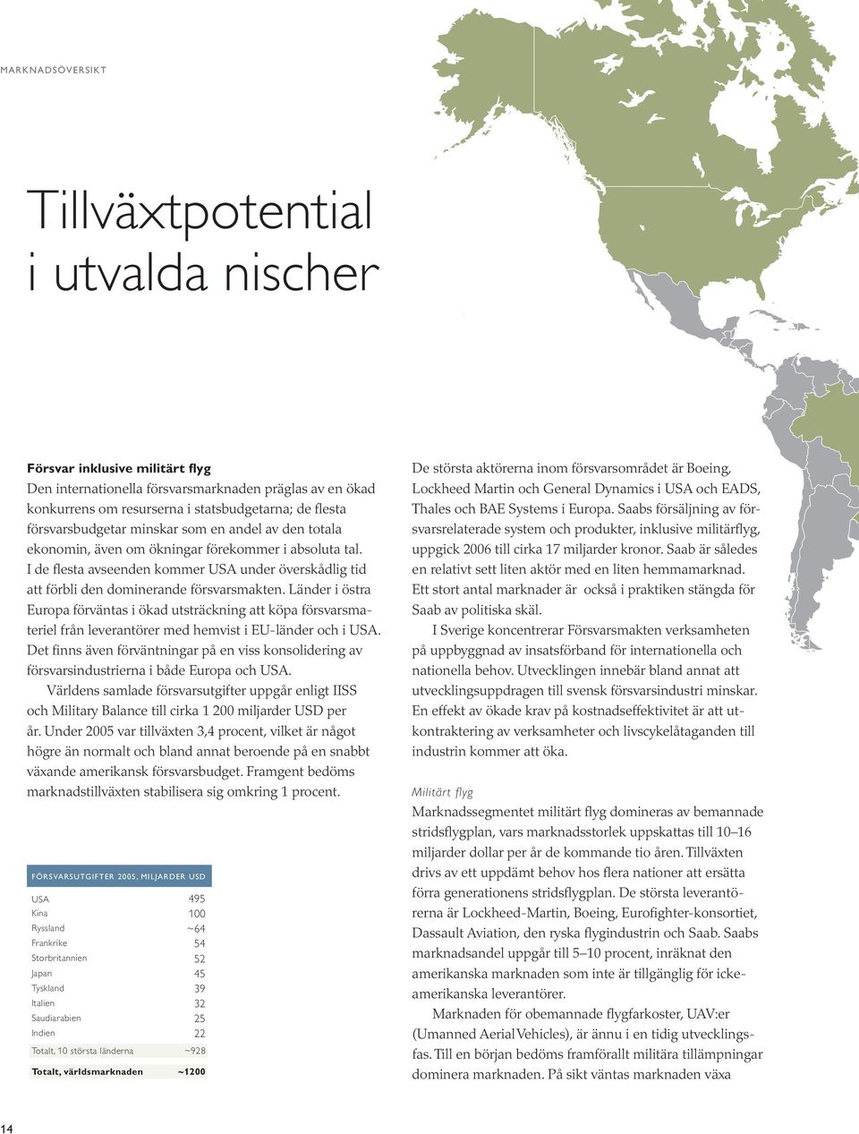 I de flesta avseenden kommer USA under överskådlig tid att förbli den dominerande försvarsmakten.