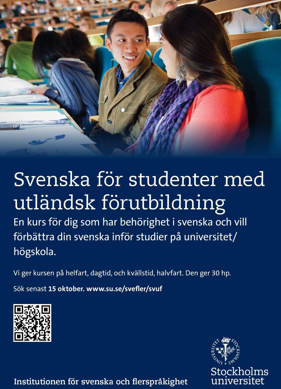 på universitet/ högskola.