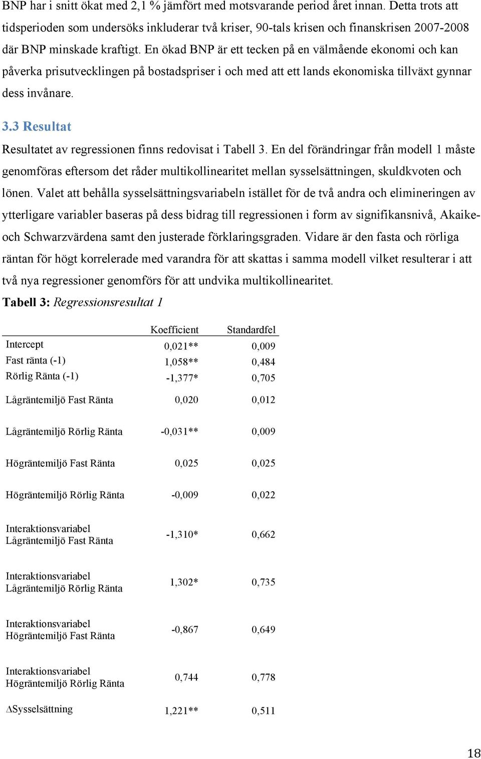 En ökad BNP är ett tecken på en välmående ekonomi och kan påverka prisutvecklingen på bostadspriser i och med att ett lands ekonomiska tillväxt gynnar dess invånare. 3.