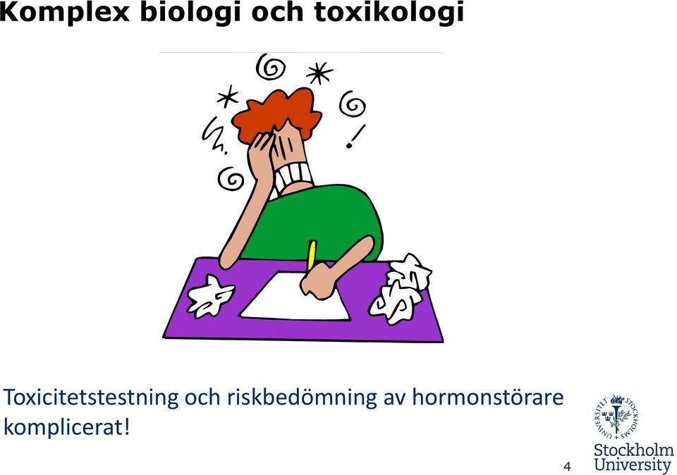 Toxicitetstestning och