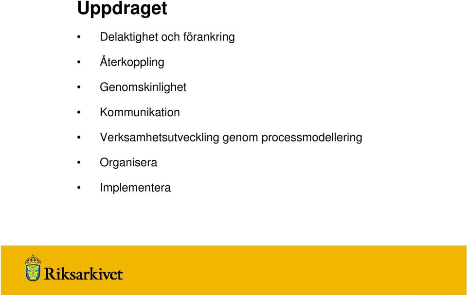 Kommunikation Verksamhetsutveckling