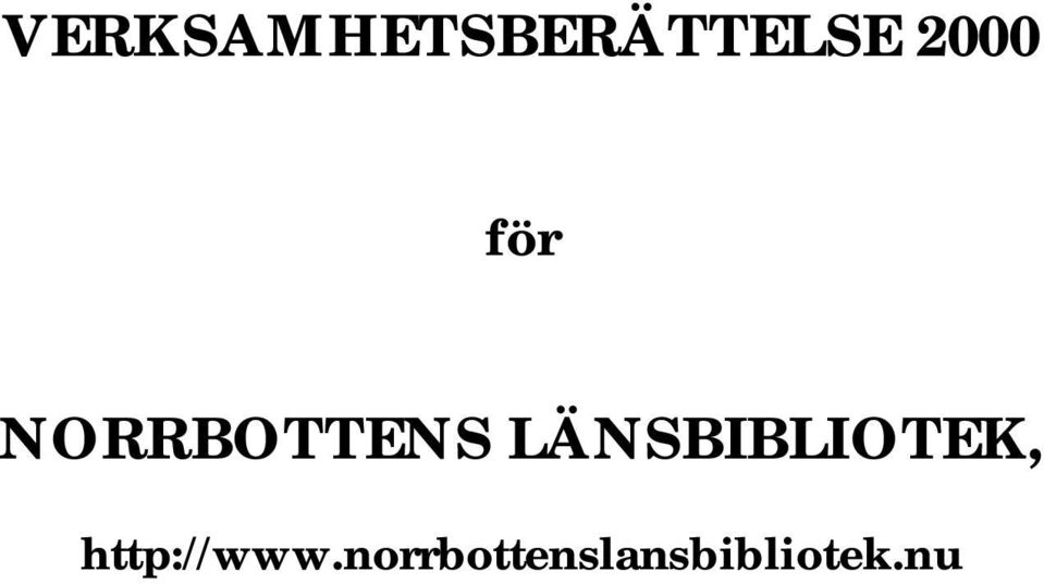 LÄNSBIBLIOTEK,