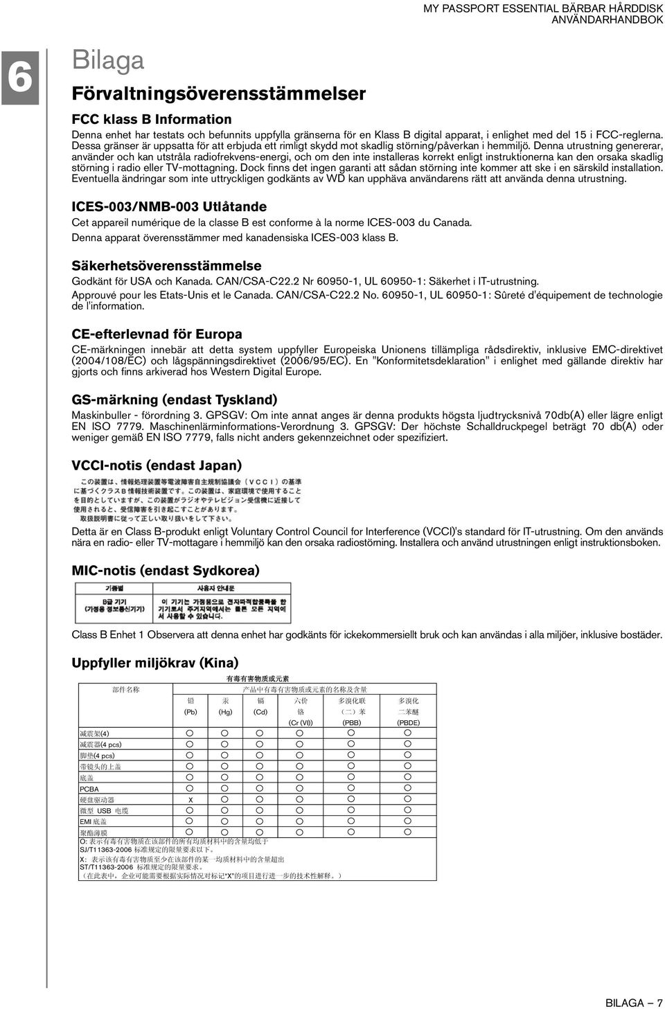 Denna utrustning genererar, använder och kan utstråla radiofrekvens-energi, och om den inte installeras korrekt enligt instruktionerna kan den orsaka skadlig störning i radio eller TV-mottagning.