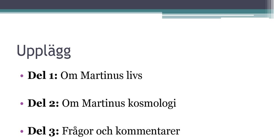 Om Martinus kosmologi