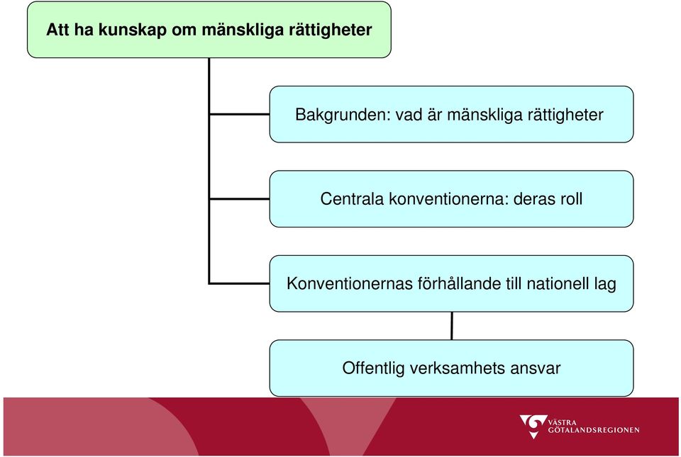 Centrala konventionerna: deras roll