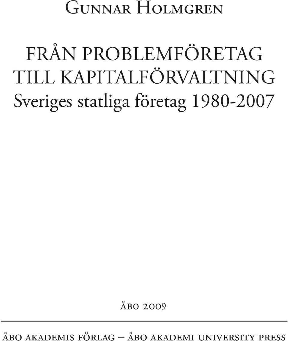 statliga företag 1980-2007 åb0 2009