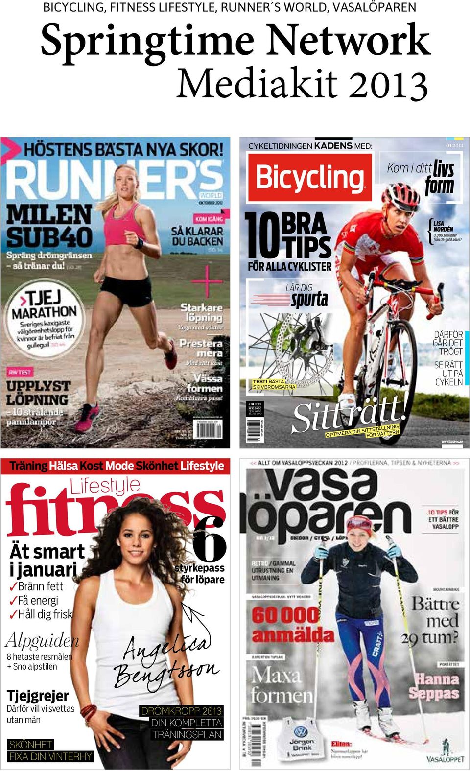 Optimera din sittställning för vättern DÄRFÖR GÅR DET TRÖGT SE RÄTT UT PÅ CYKELN www.kadens.