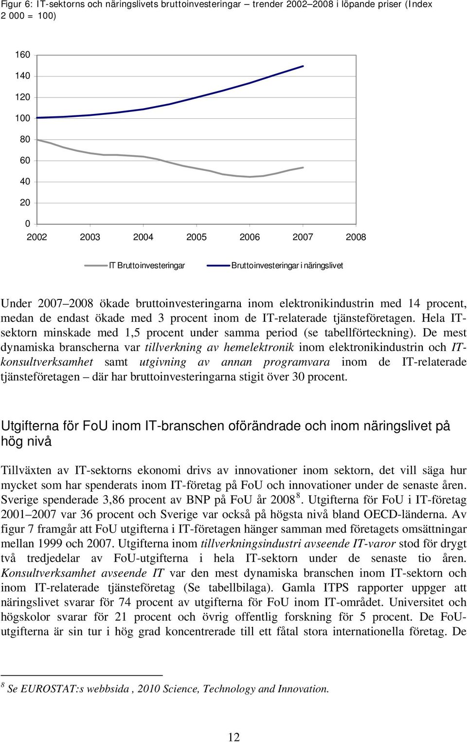 tjänsteföretagen. Hela ITsektorn minskade med 1,5 procent under samma period (se tabellförteckning).