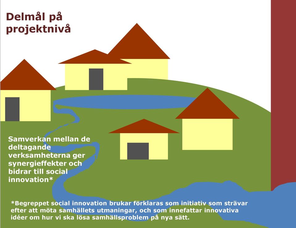 innovation brukar förklaras som initiativ som strävar efter att möta