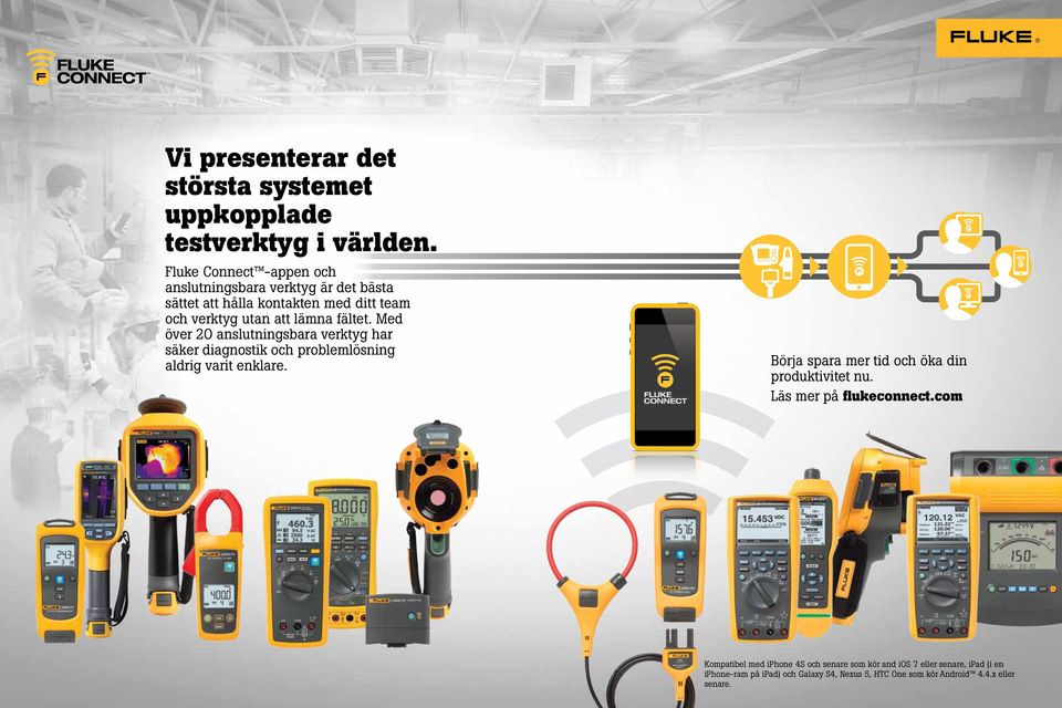 Med över 20 anslutningsbara verktyg har säker diagnostik och problemlösning aldrig varit enklare.