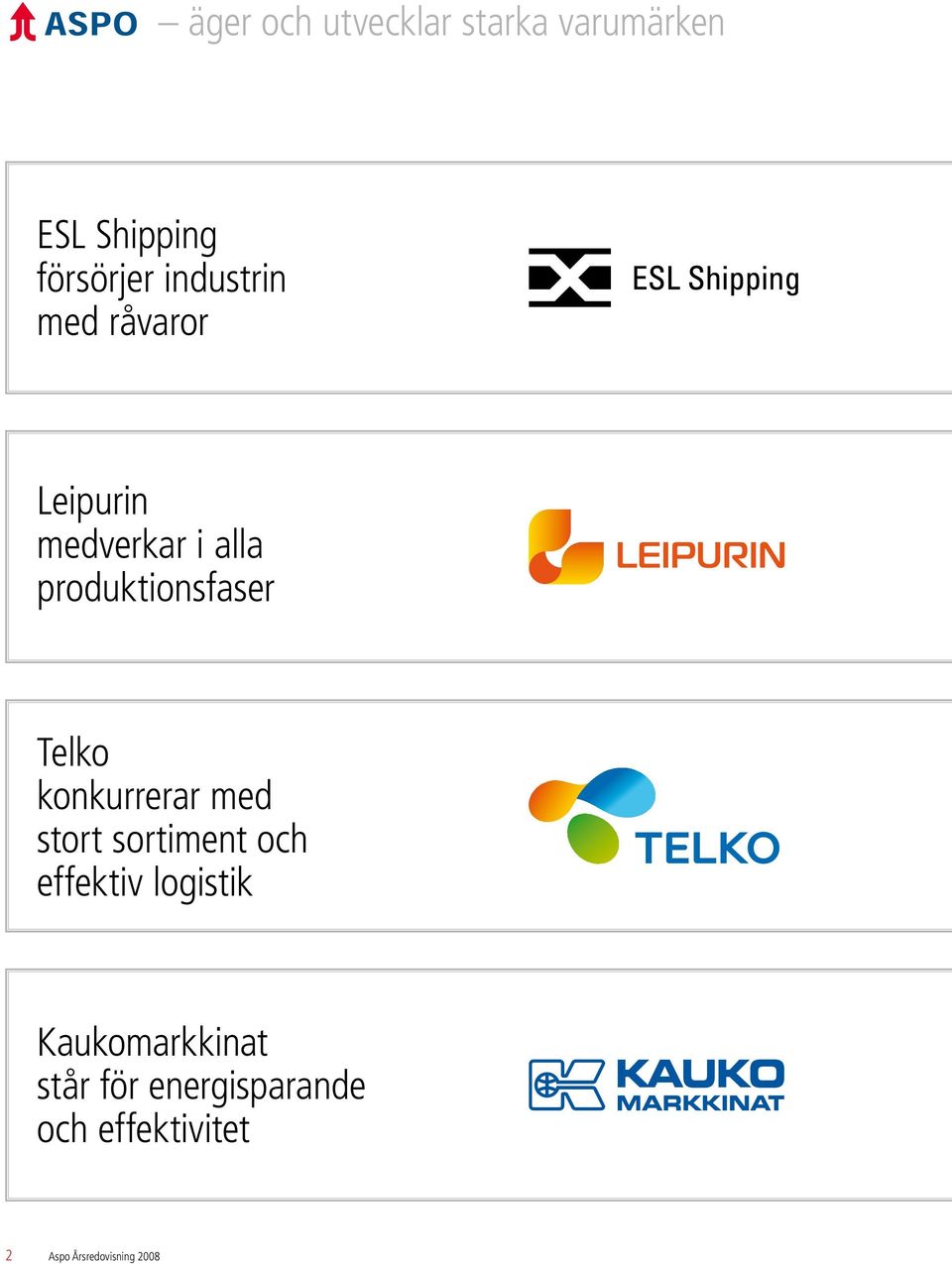 Telko konkurrerar med stort sortiment och effektiv logistik