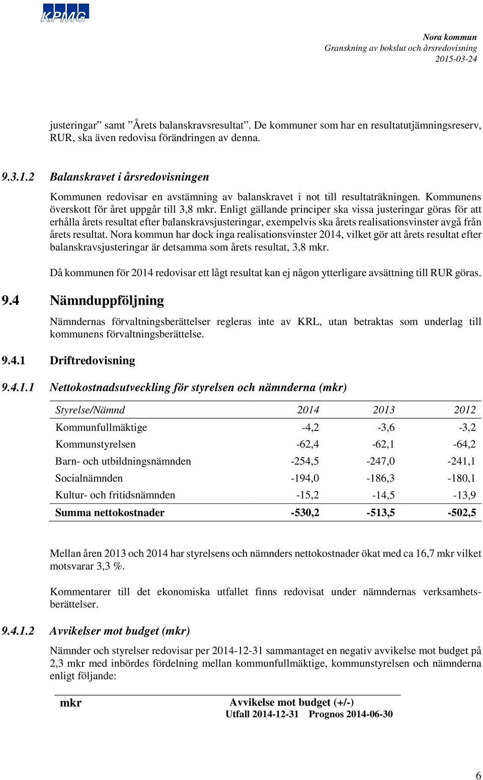 Enligt gällande principer ska vissa justeringar göras för att erhålla årets resultat efter balanskravsjusteringar, exempelvis ska årets realisationsvinster avgå från årets resultat.