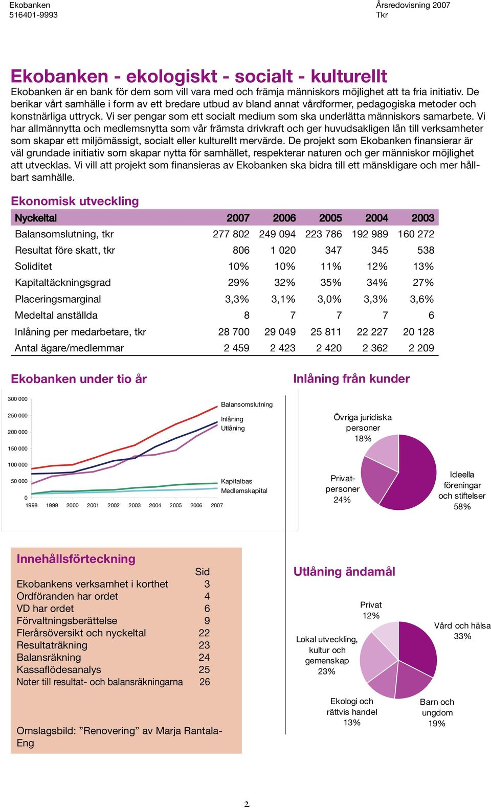 Vi ser pengar som ett socialt medium som ska underlätta människors samarbete.