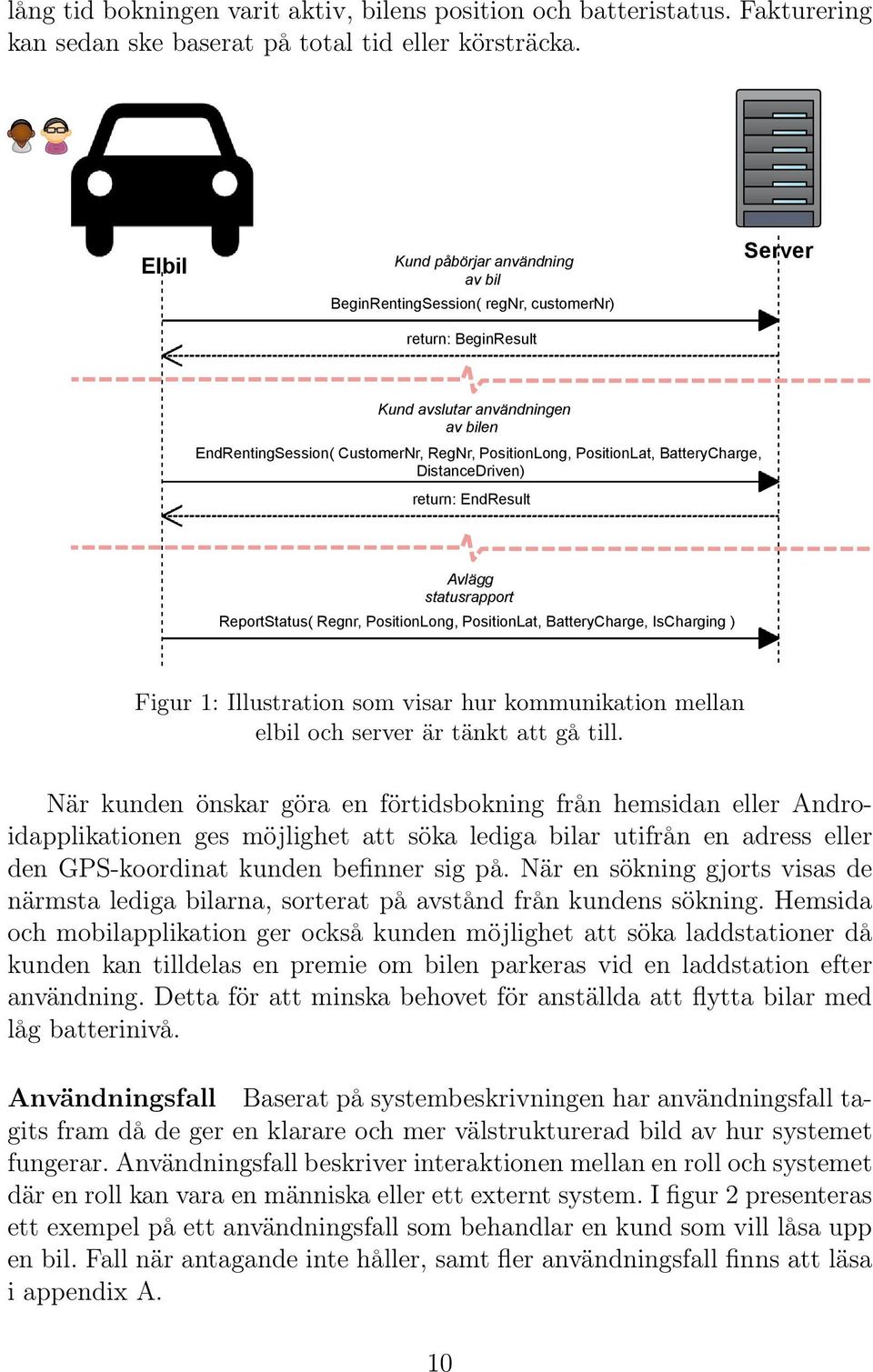 När kunden önskar göra en förtidsbokning från hemsidan eller Androidapplikationen ges möjlighet att söka lediga bilar utifrån en adress eller den GPS-koordinat kunden befinner sig på.