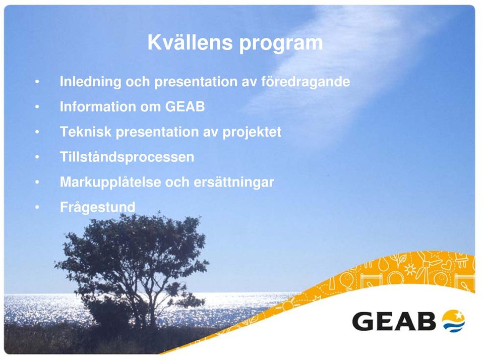 presentation av projektet