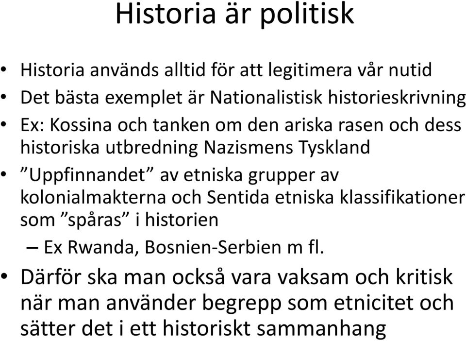 av etniska grupper av kolonialmakterna och Sentida etniska klassifikationer som spåras i historien Ex Rwanda,