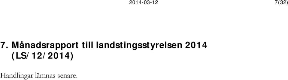 landstingsstyrelsen 2014