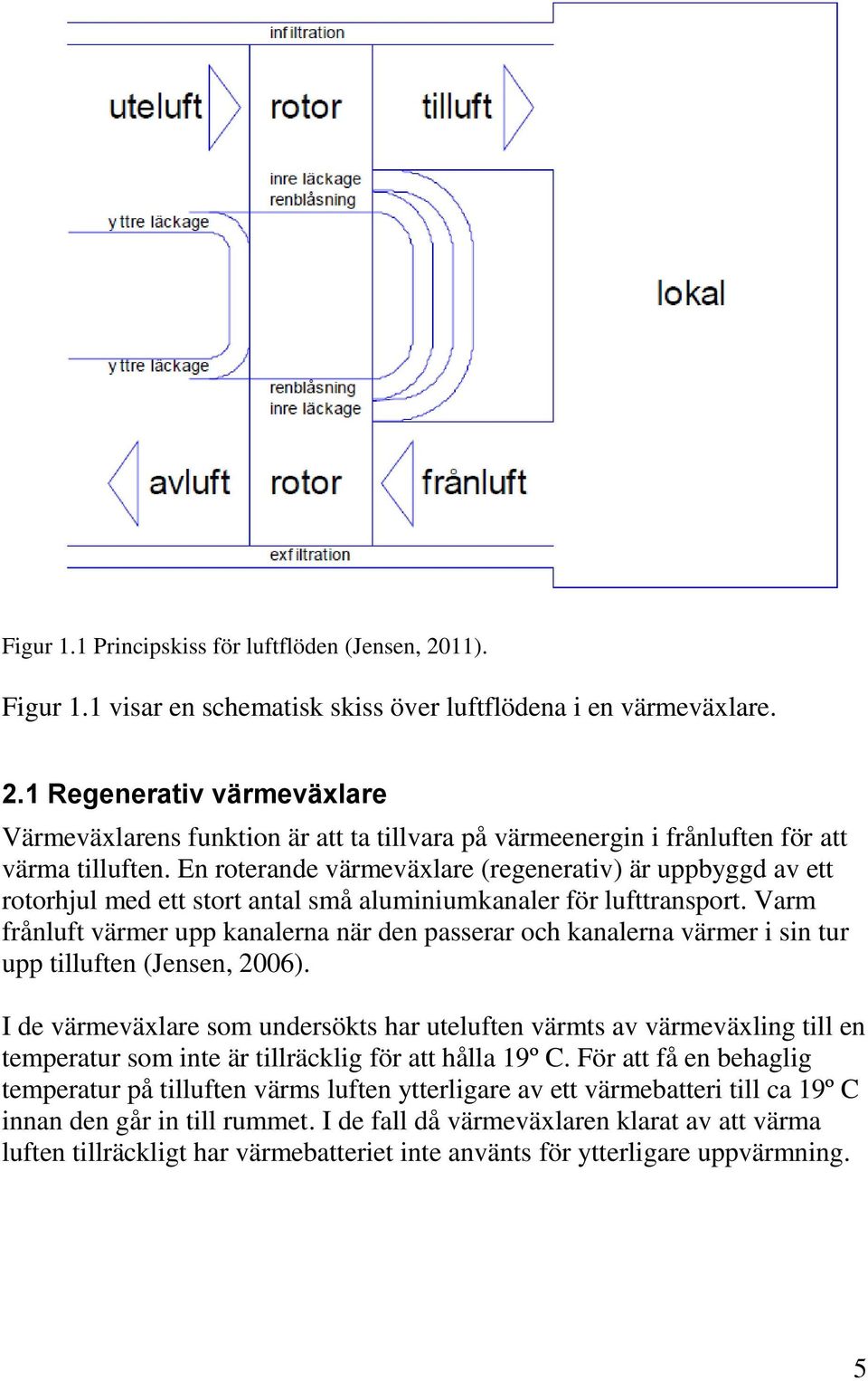 En roterande värmeväxlare (regenerativ) är uppbyggd av ett rotorhjul med ett stort antal små aluminiumkanaler för lufttransport.