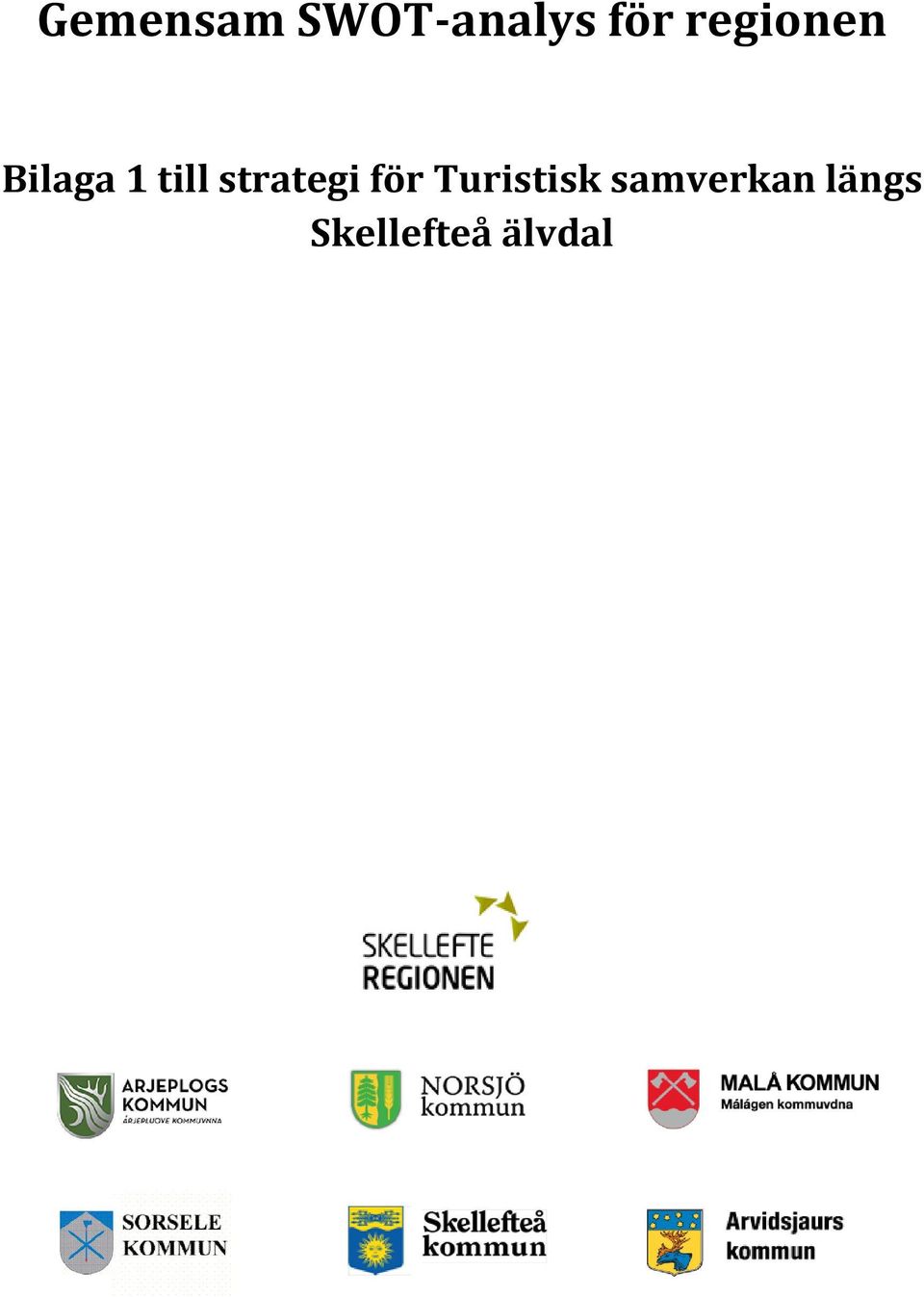 strategi för Turistisk