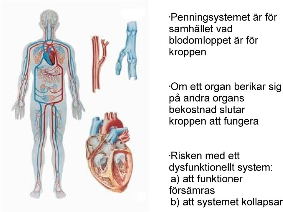 slutar kroppen att fungera Risken med ett dysfunktionellt