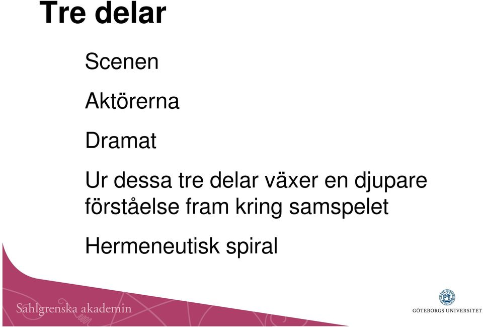 växer en djupare förståelse