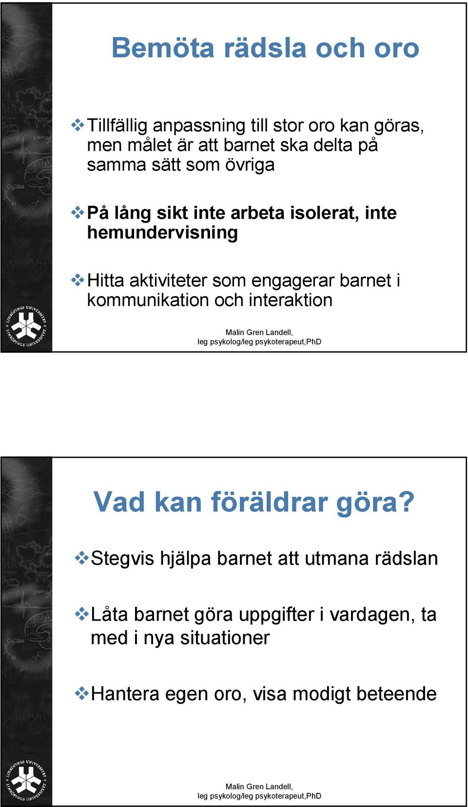 engagerar barnet i kommunikation och interaktion Vad kan föräldrar göra?