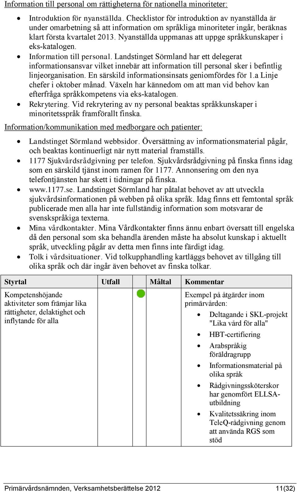 Nyanställda uppmanas att uppge språkkunskaper i eks-katalogen. Information till personal.