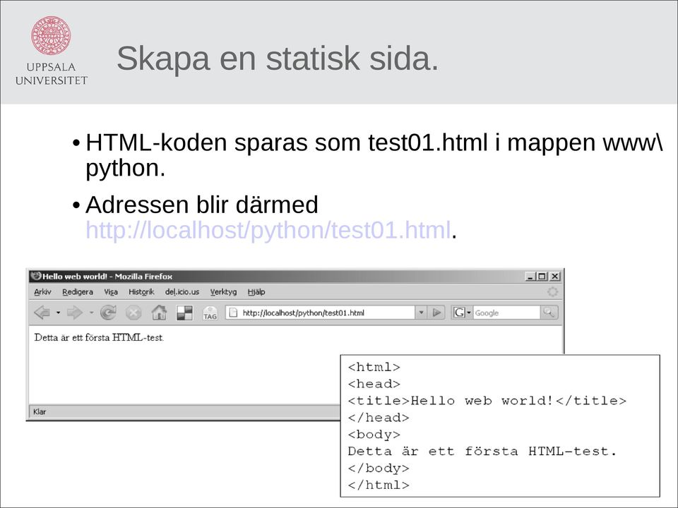 html i mappen www\ python.