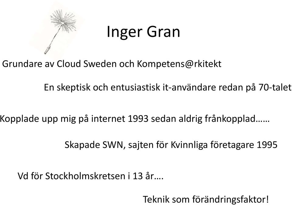 internet 1993 sedan aldrig frånkopplad Skapade SWN, sajten för Kvinnliga