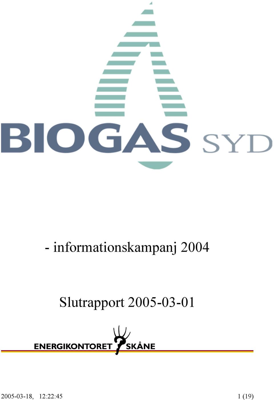 2004 Slutrapport