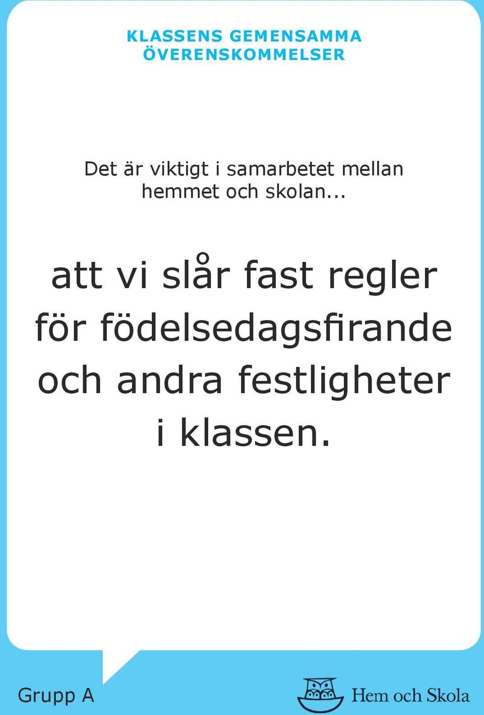 fast regler för