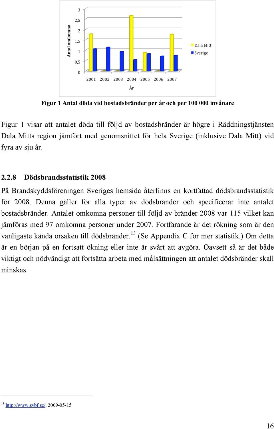 Denna gäller för alla typer av dödsbränder och specificerar inte antalet bostadsbränder.