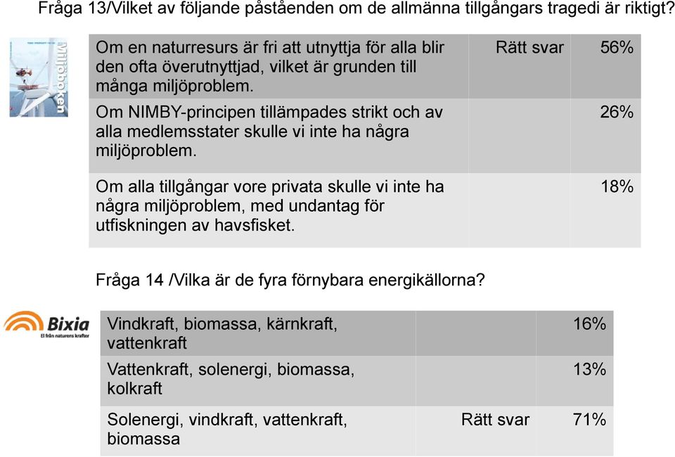 Om NIMBY-principen tillämpades strikt och av alla medlemsstater skulle vi inte ha några miljöproblem.