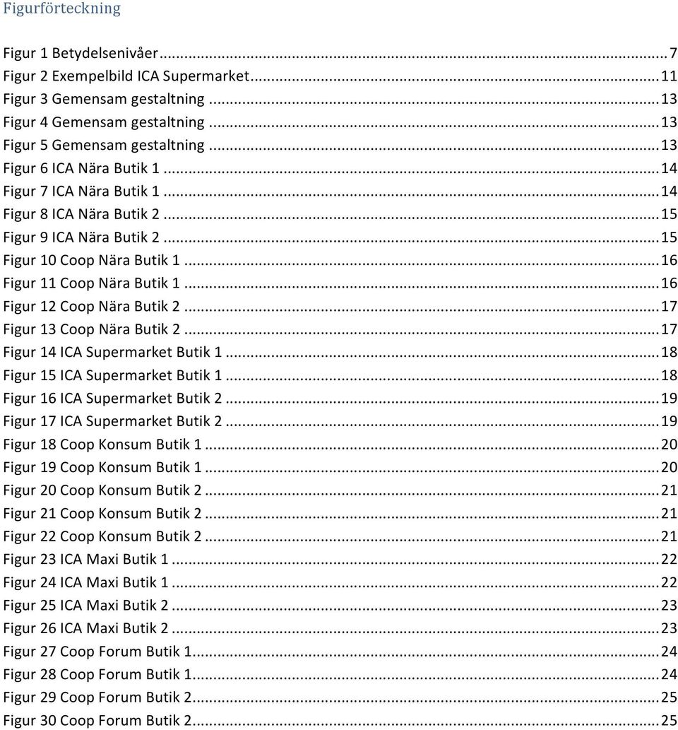 .. 16 Figur 12 Coop Nära Butik 2... 17 Figur 13 Coop Nära Butik 2... 17 Figur 14 ICA Supermarket Butik 1... 18 Figur 15 ICA Supermarket Butik 1... 18 Figur 16 ICA Supermarket Butik 2.