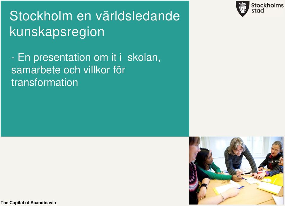 it i skolan, samarbete och villkor