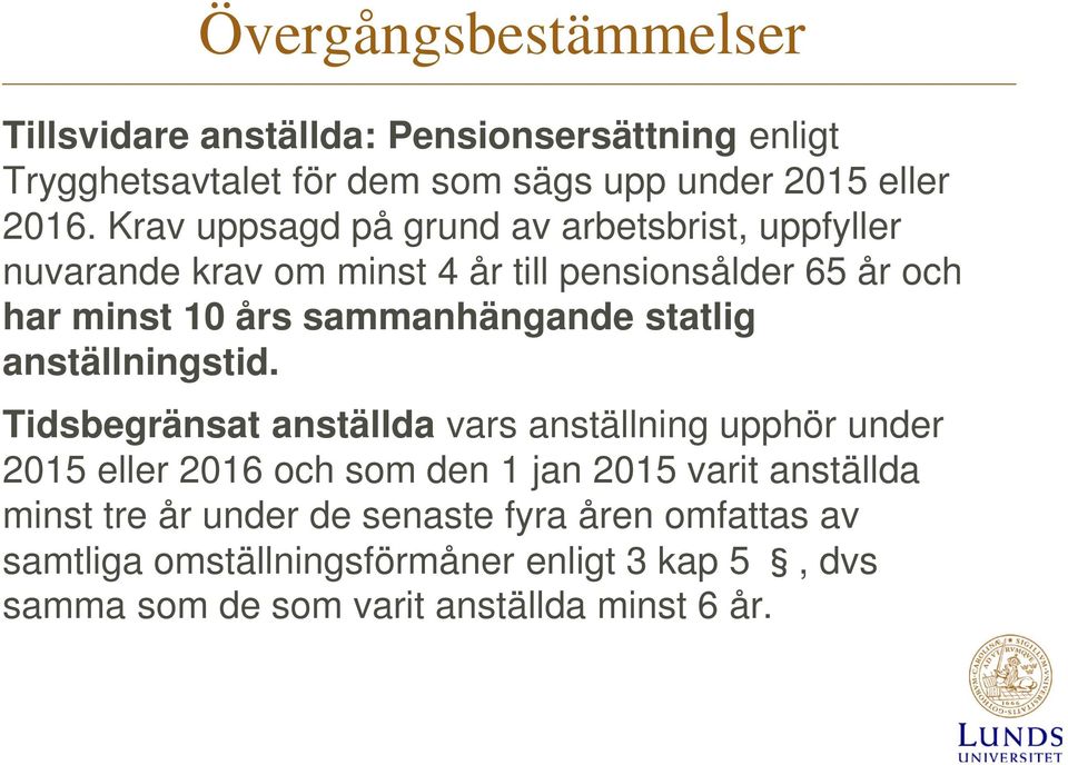 statlig anställningstid.