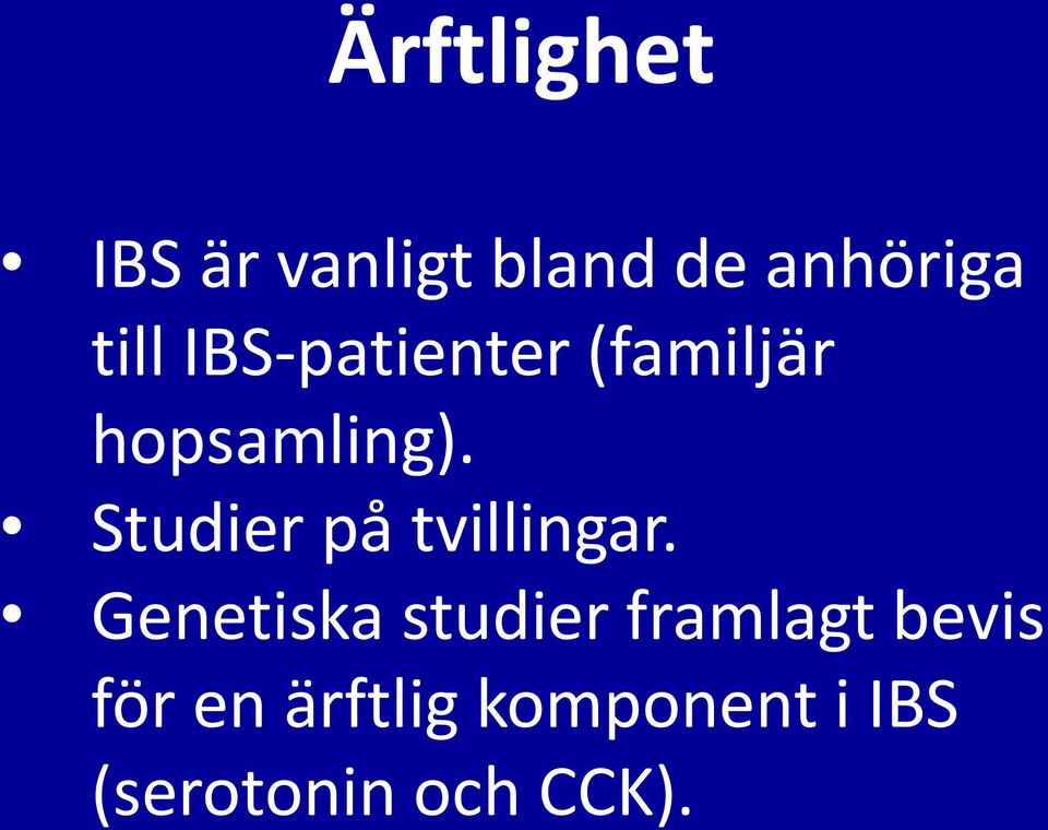 Studier på tvillingar.