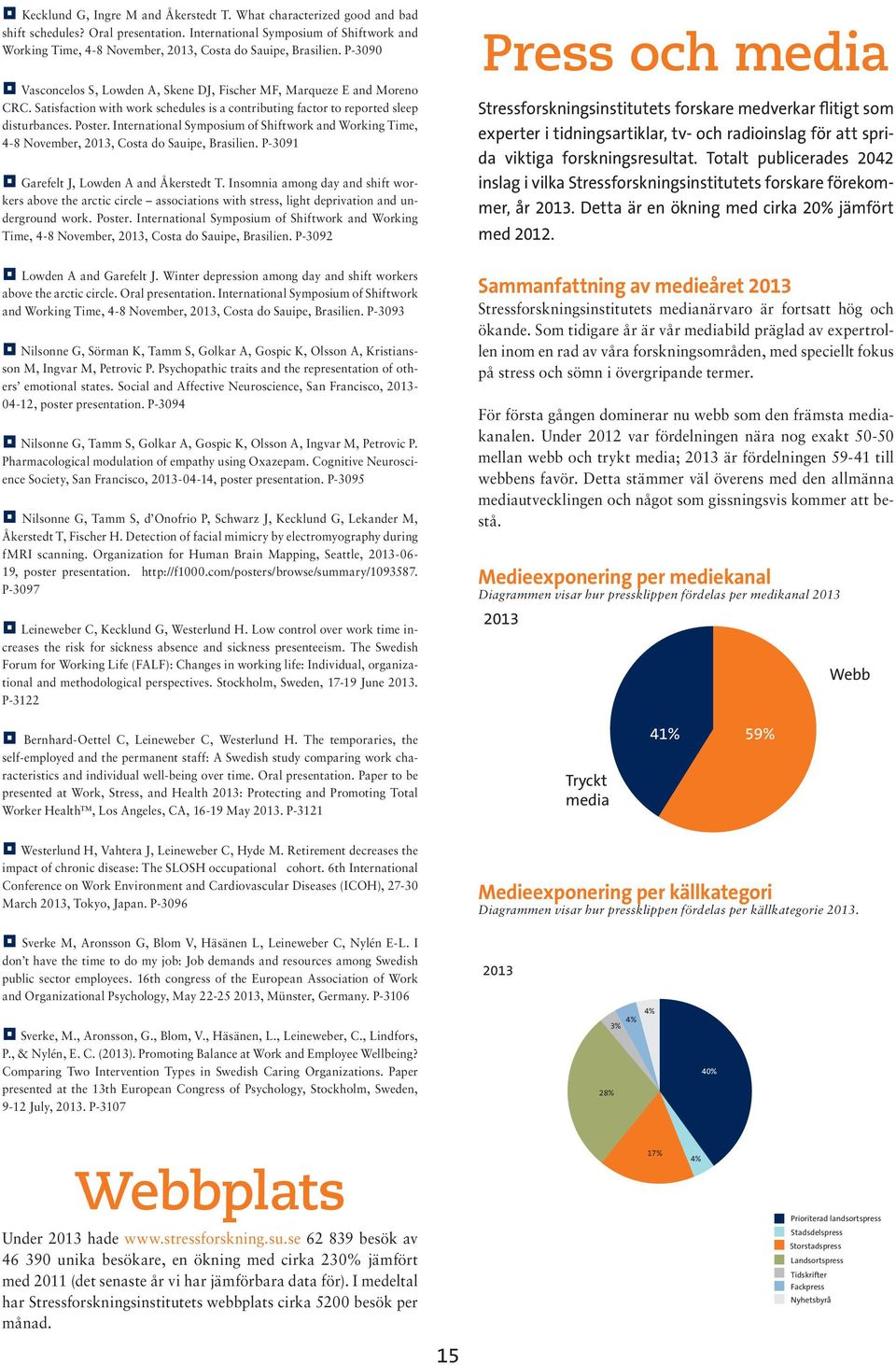 Satisfaction with work schedules is a contributing factor to reported sleep disturbances. Poster. International Symposium of Shiftwork and Working Time, 4-8 November, 2013, Costa do Sauipe, Brasilien.