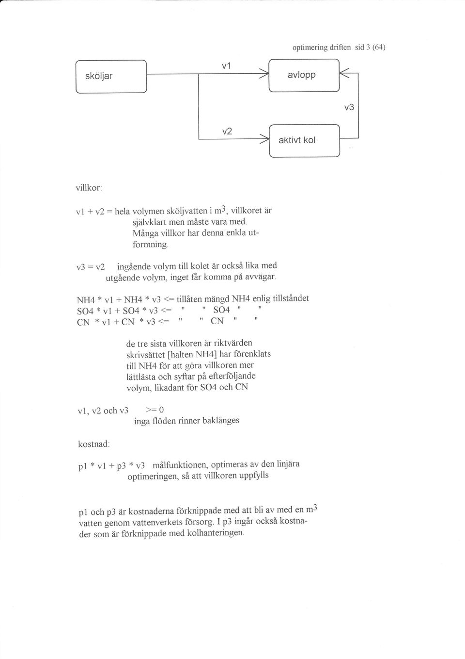 NH4 * vl + NH4 * v3 {: tillåten miingd NH4 enlig tillståndet so4xvl +So4*v3<:, 'r so4 " I' CN *v1 +CN *v3(: tr rr CN tr rt de tre sista villkoren är riklvården skrivsättet fhalten ]IH4l har