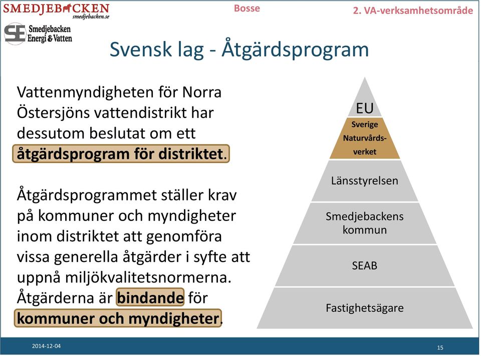 beslutat om ett åtgärdsprogram för distriktet.