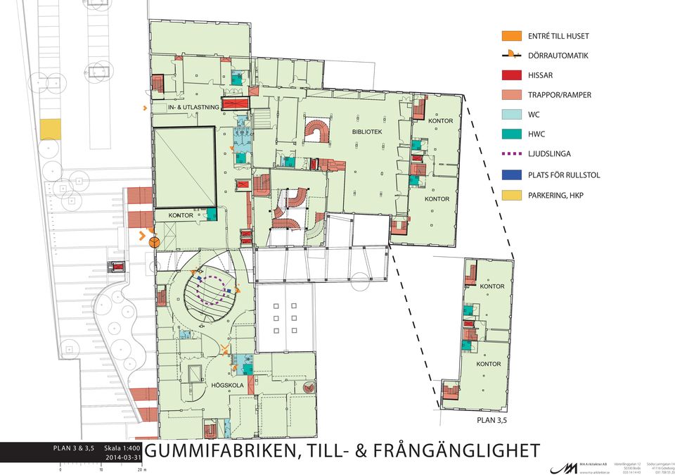 LJUDSLINGA PLATS FÖR RULLSTOL