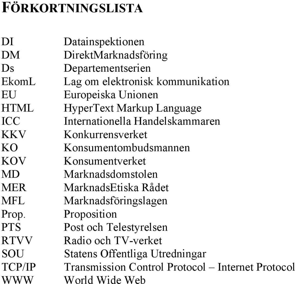 HyperText Markup Language Internationella Handelskammaren Konkurrensverket Konsumentombudsmannen Konsumentverket Marknadsdomstolen