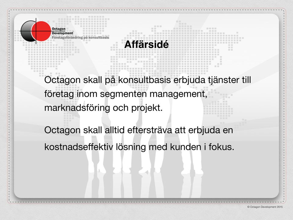 marknadsföring och projekt.